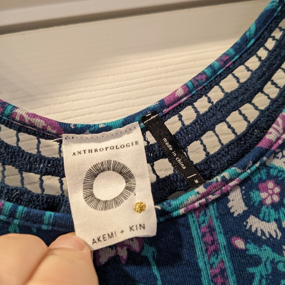 Akemi + Kin Epoca Lace Back Tank Top - Picture 4 of 7